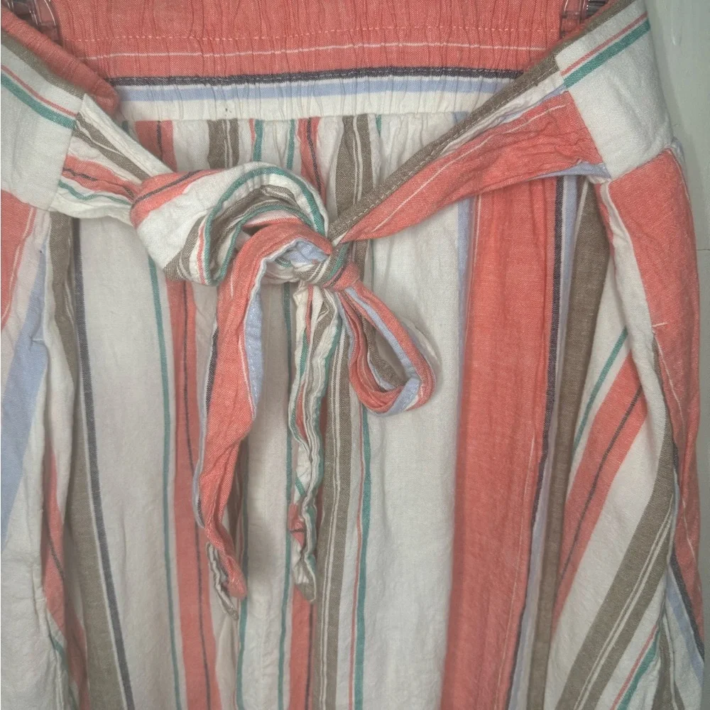 Time and Tru Multicolor Striped Midi Skirt - Size XXL (20) - Picture 3 of 5